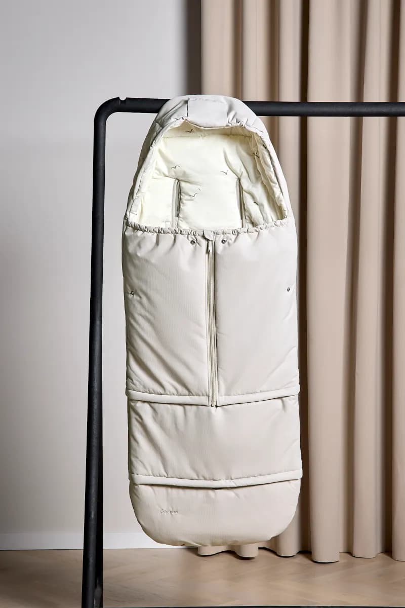 Beemoo Light Åkpåse inkl. Förlängning, Beige Swallow