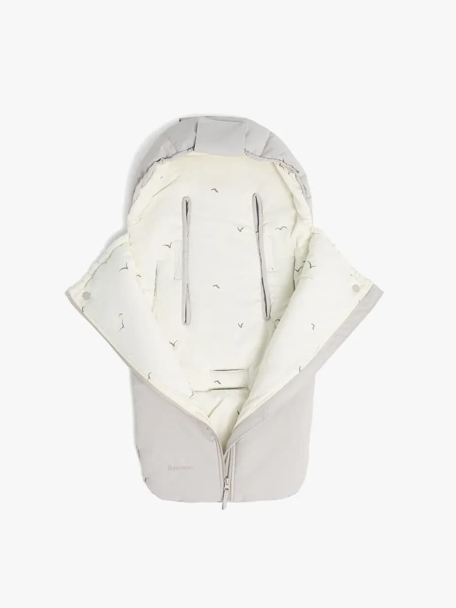 Beemoo Light Miniåkpåse, Beige Swallow