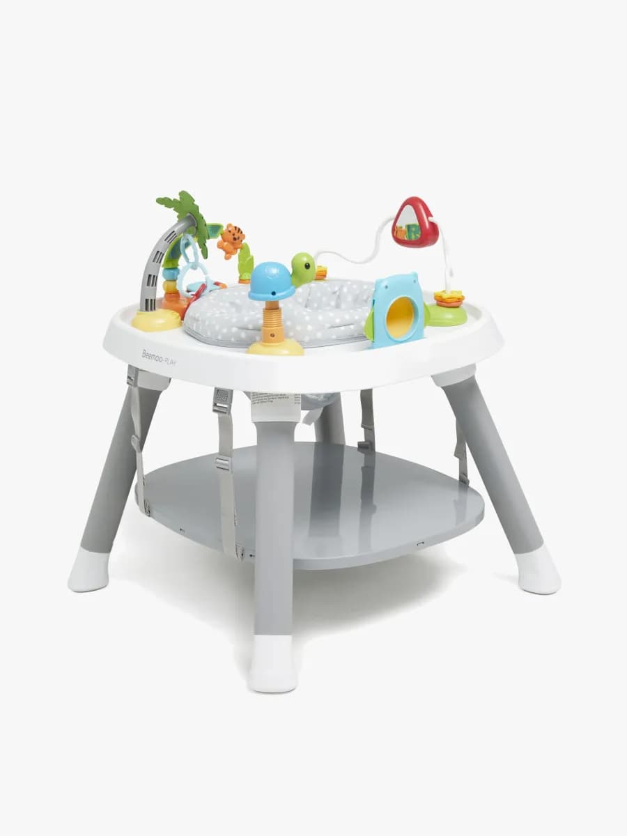 Beemoo PLAY Explore 3-in-1 Aktivitetscenter, Stone Grey