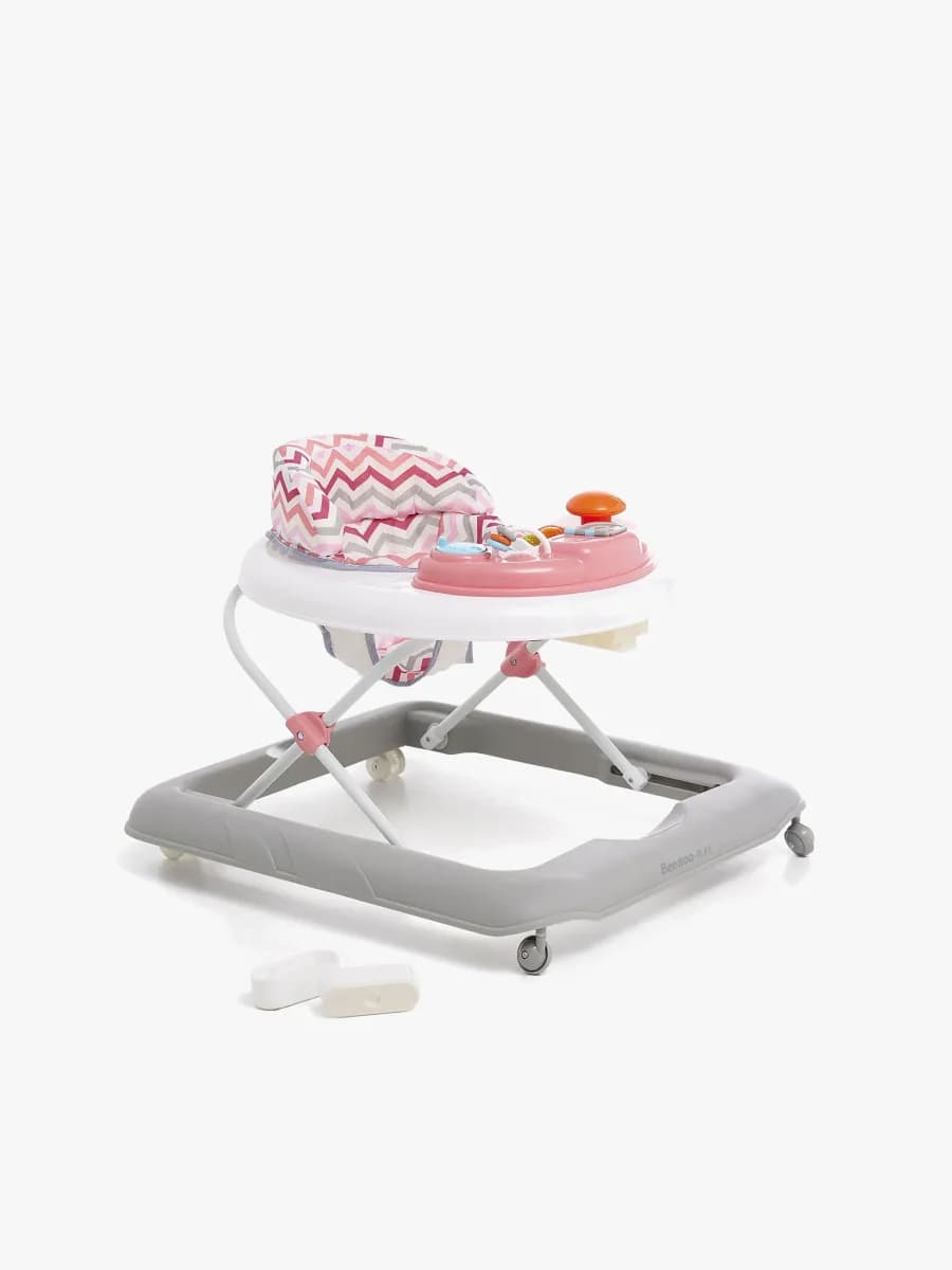 Beemoo PLAY Walk Lära-gå-stol, Dawn Pink