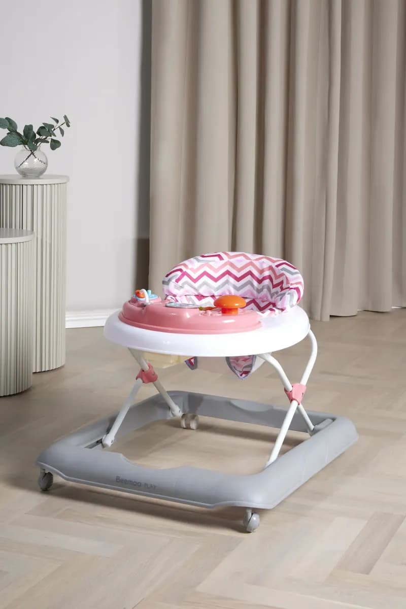 Beemoo PLAY Walk Lära-gå-stol, Dawn Pink