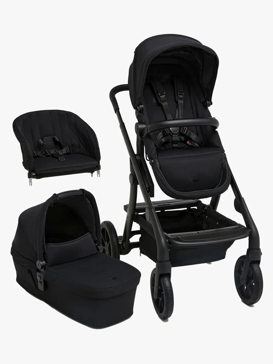Beemoo Pro Max Duovagn inkl. Toddler seat, Coffee Black