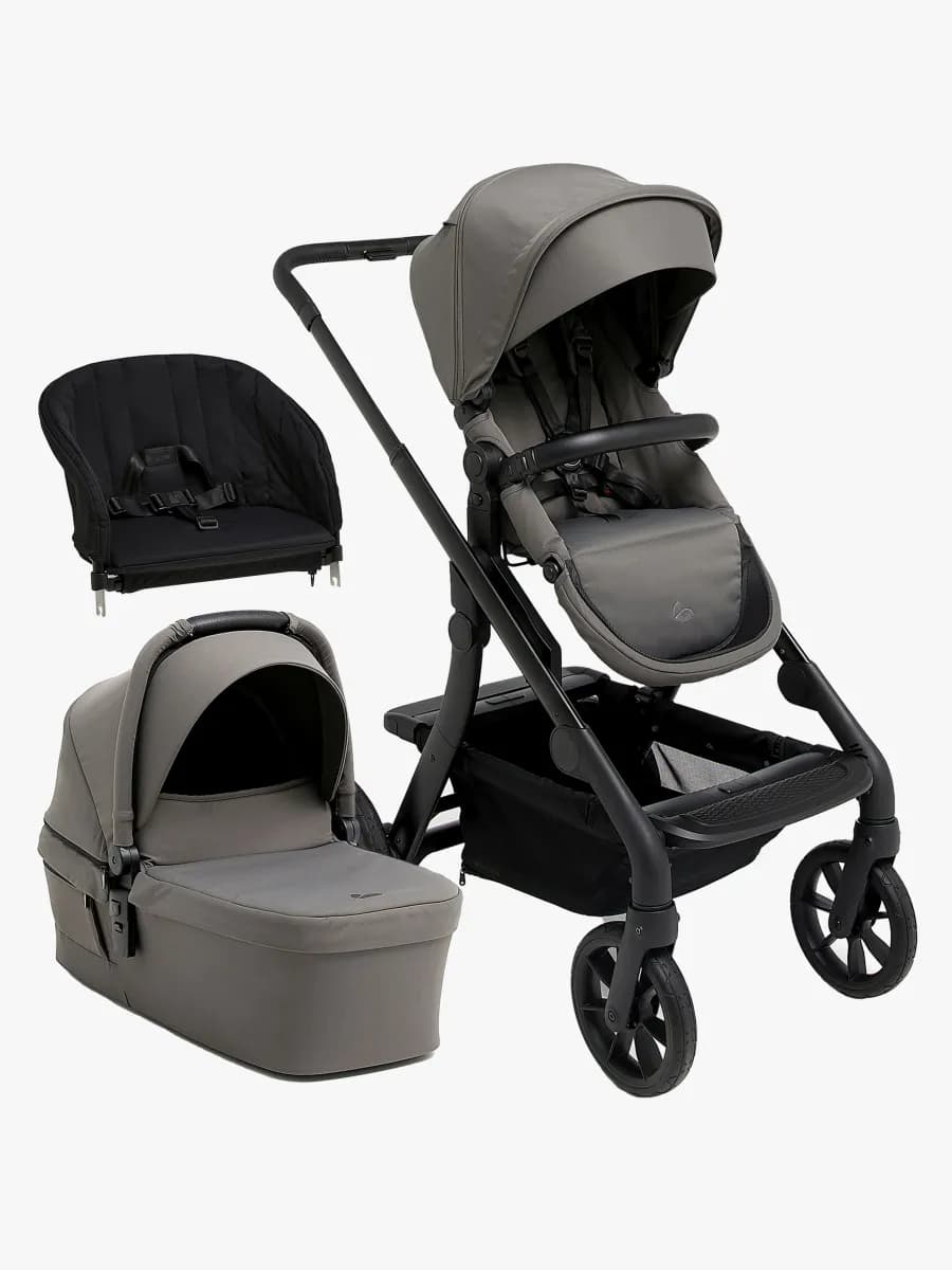 Beemoo Pro Max Duovagn inkl. Toddler seat, Mocha Grey