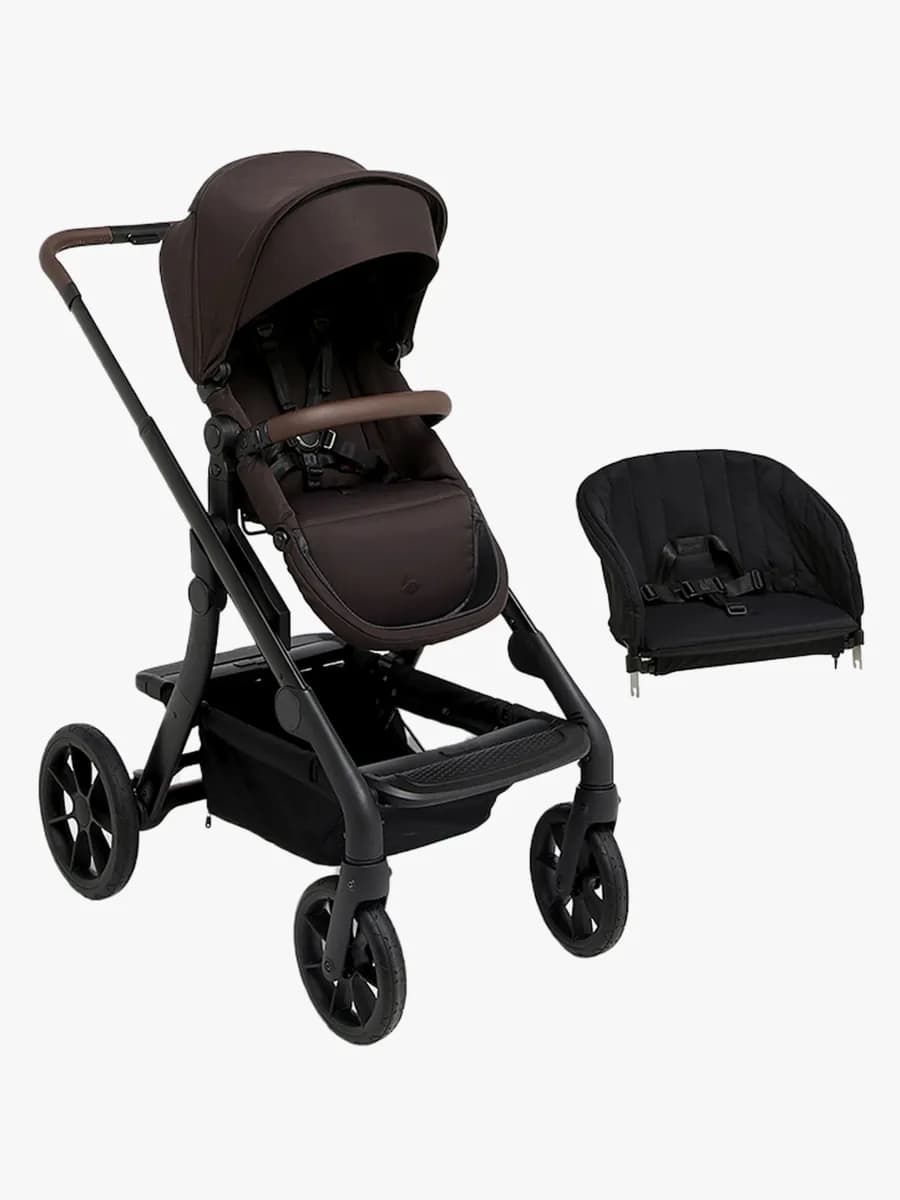 Beemoo Pro Max Sittvagn inkl. Toddler seat, Espresso Brown