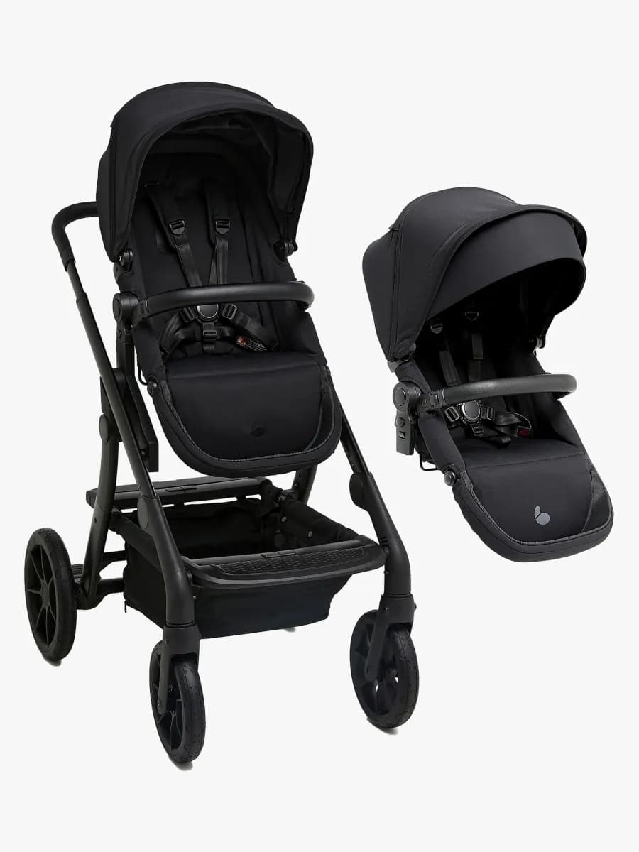 Beemoo Pro Max Syskonvagn, Coffee Black
