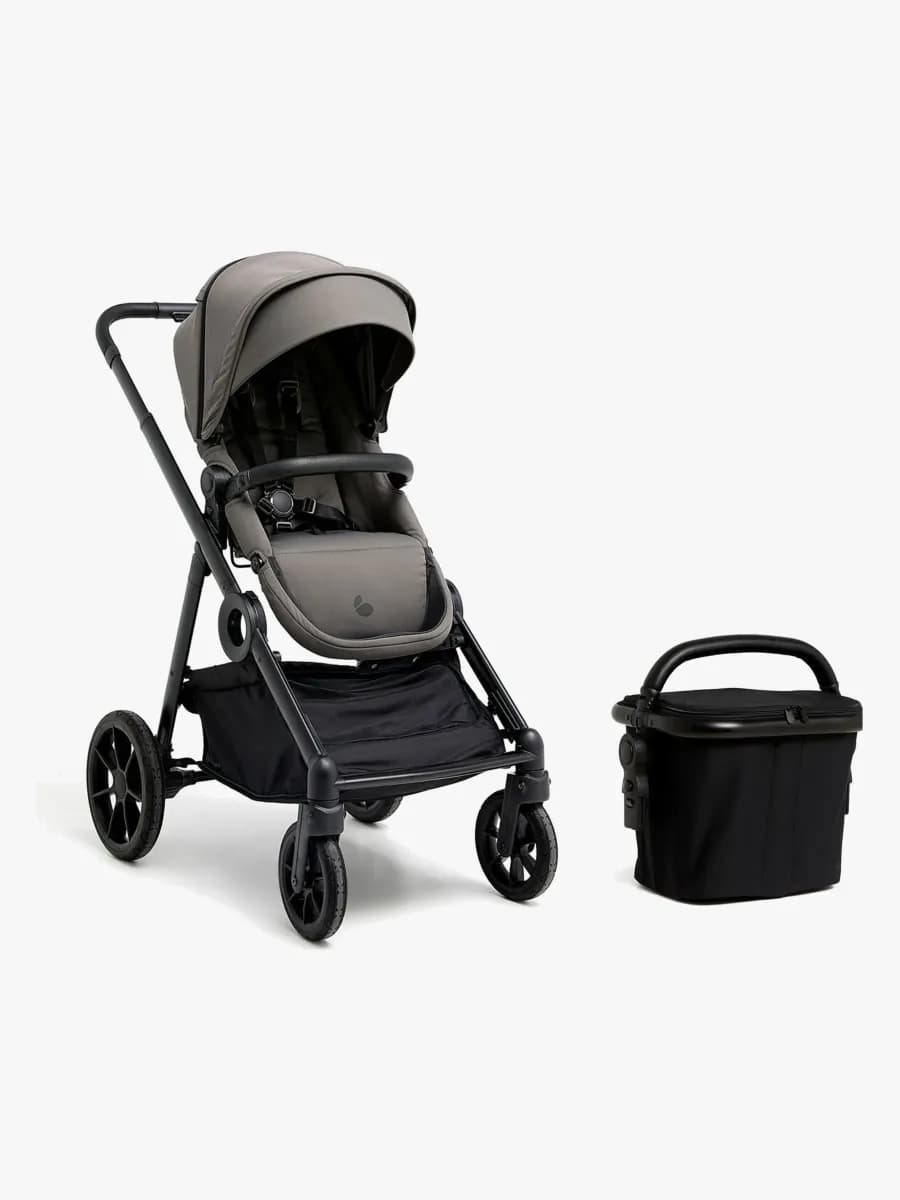 Beemoo Pro Multi 2 Sittvagn inkl. Shoppingkorg, Mocha Grey