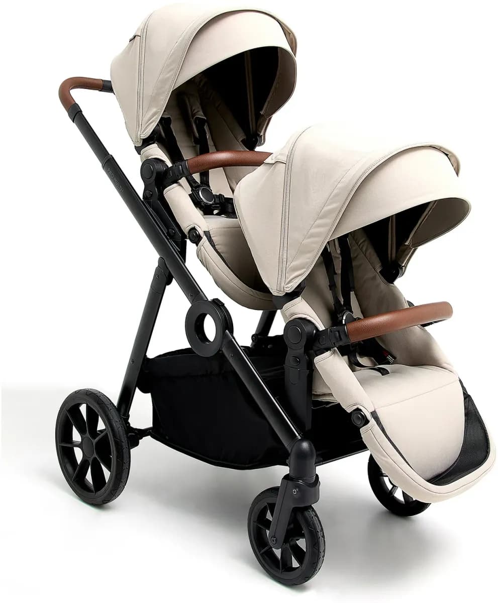 Beemoo Pro Multi 2 Syskonvagn, Latte Beige