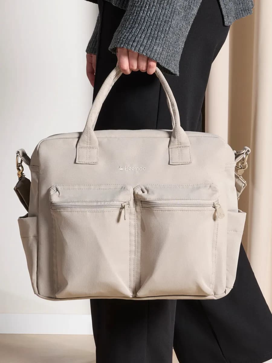 Beemoo Pro Skötväska, Latte Beige