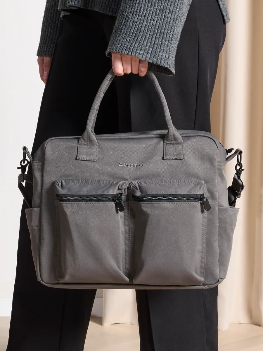 Beemoo Pro Skötväska, Mocha Grey