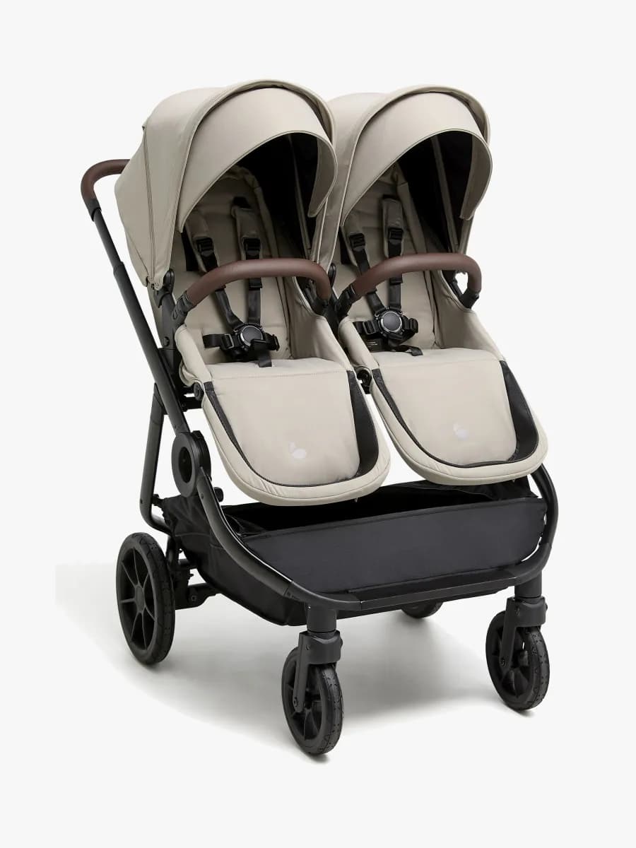 Beemoo Pro Twin 2 Syskonvagn, Latte Beige