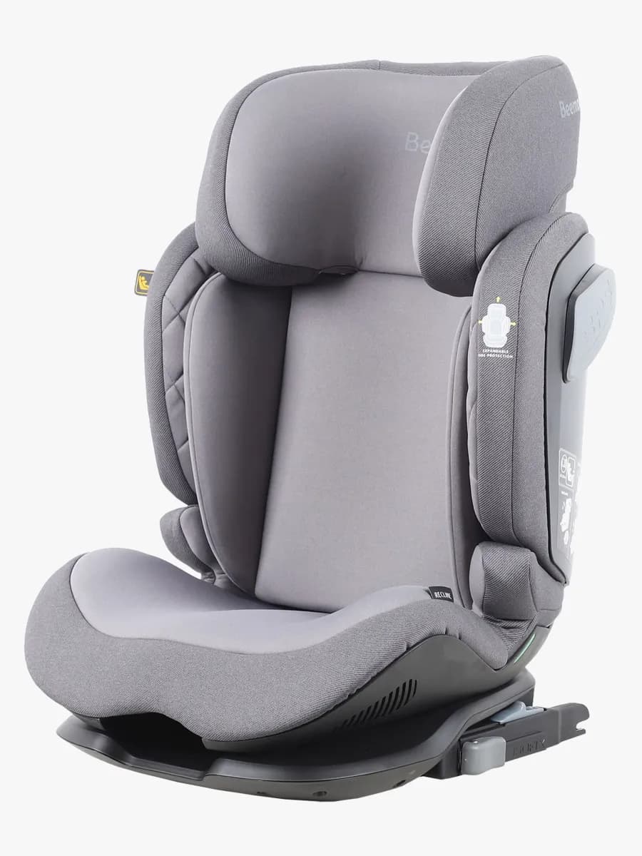 Beemoo Recline i-Size Bältesstol, Mineral Grey