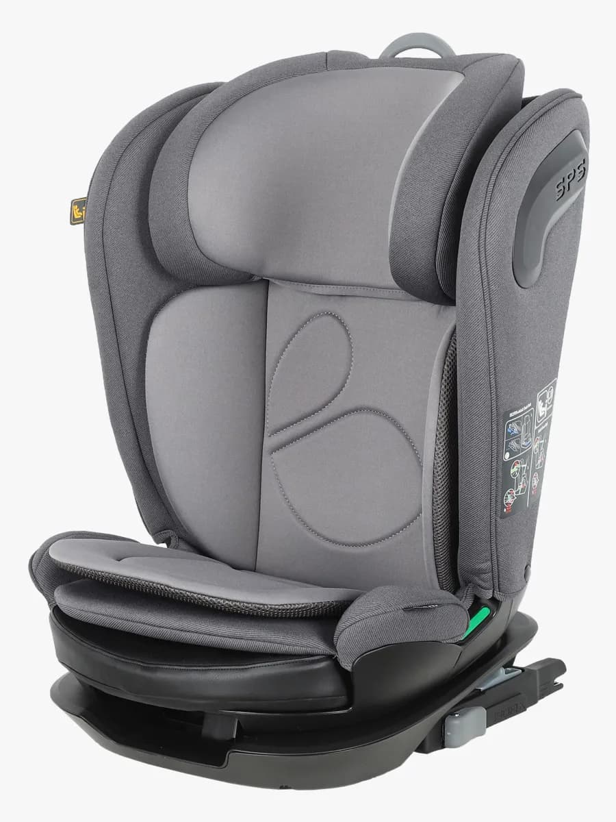 Beemoo Reform ISOFIX Bältesstol, Mineral Grey
