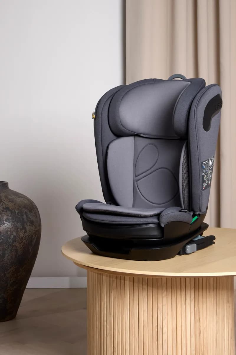Beemoo Reform ISOFIX Bältesstol, Mineral Grey