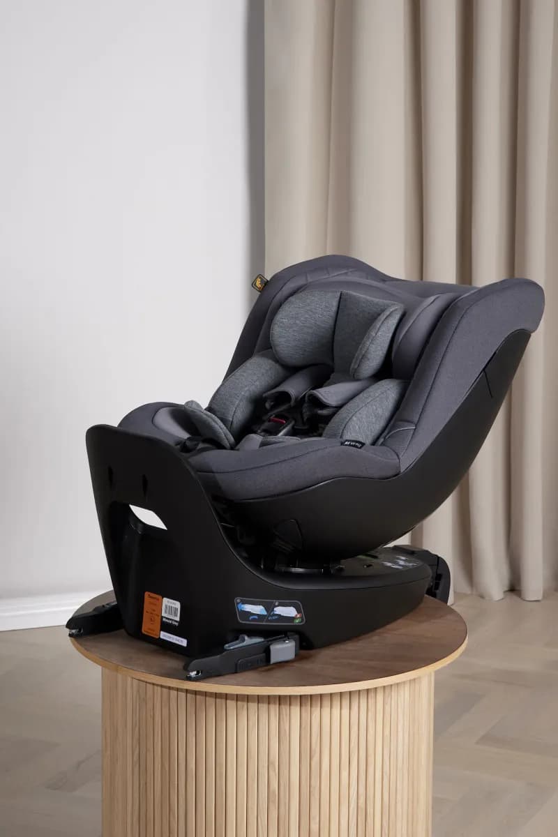 Beemoo Reverse i-Size Bakåtvänd Bilbarnstol, Mineral Grey