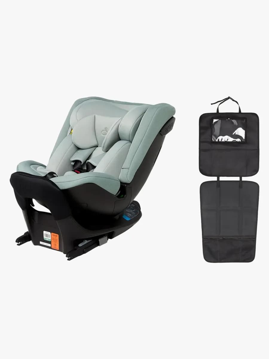 Beemoo Rotate i-Size Bilbarnstol inkl. 3-in-1 Sparkskydd, Teal/Black