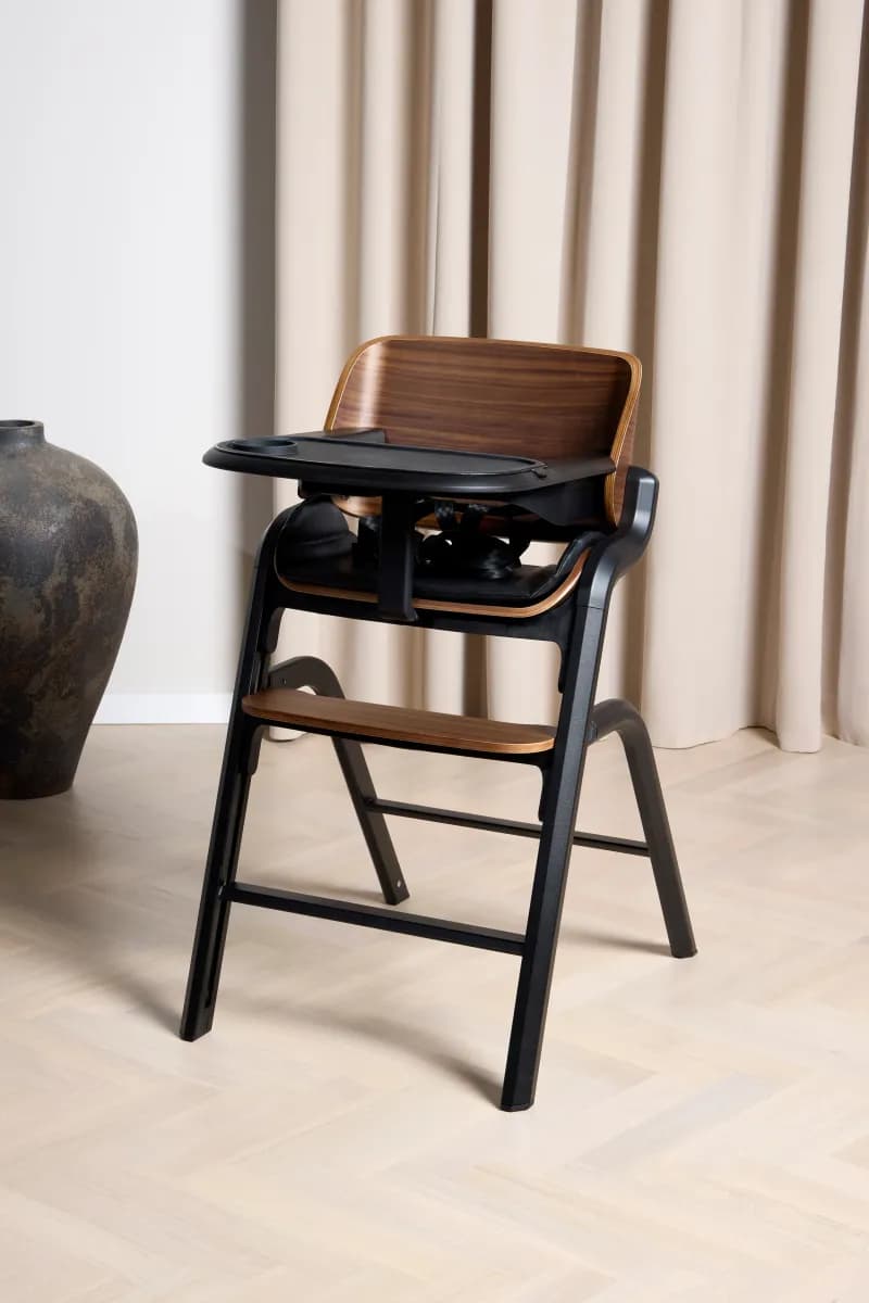 Beemoo Selection Life Barnmatstol, Walnut