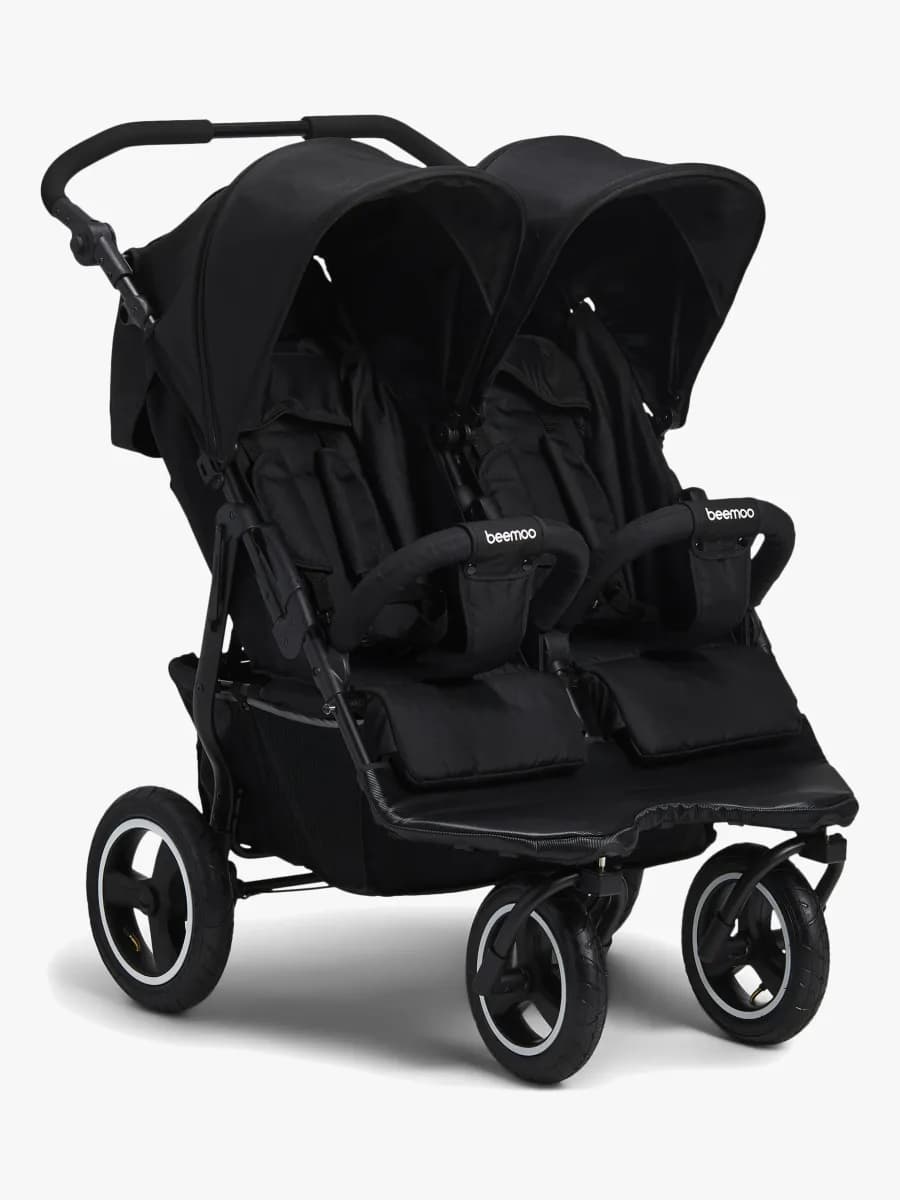 Beemoo Swing Syskonvagn, Black