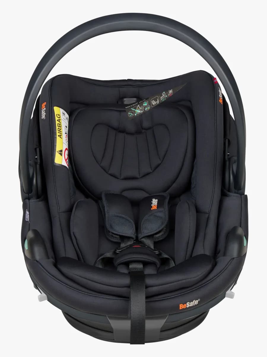 BeSafe Go Beyond 2 Babyskydd, Black Soft Breeze