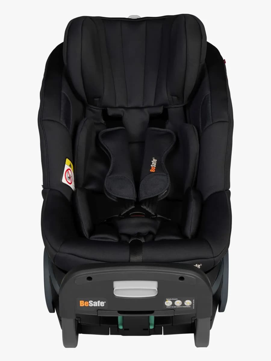 BeSafe Stretch² Bilbarnstol, Black Soft Breeze