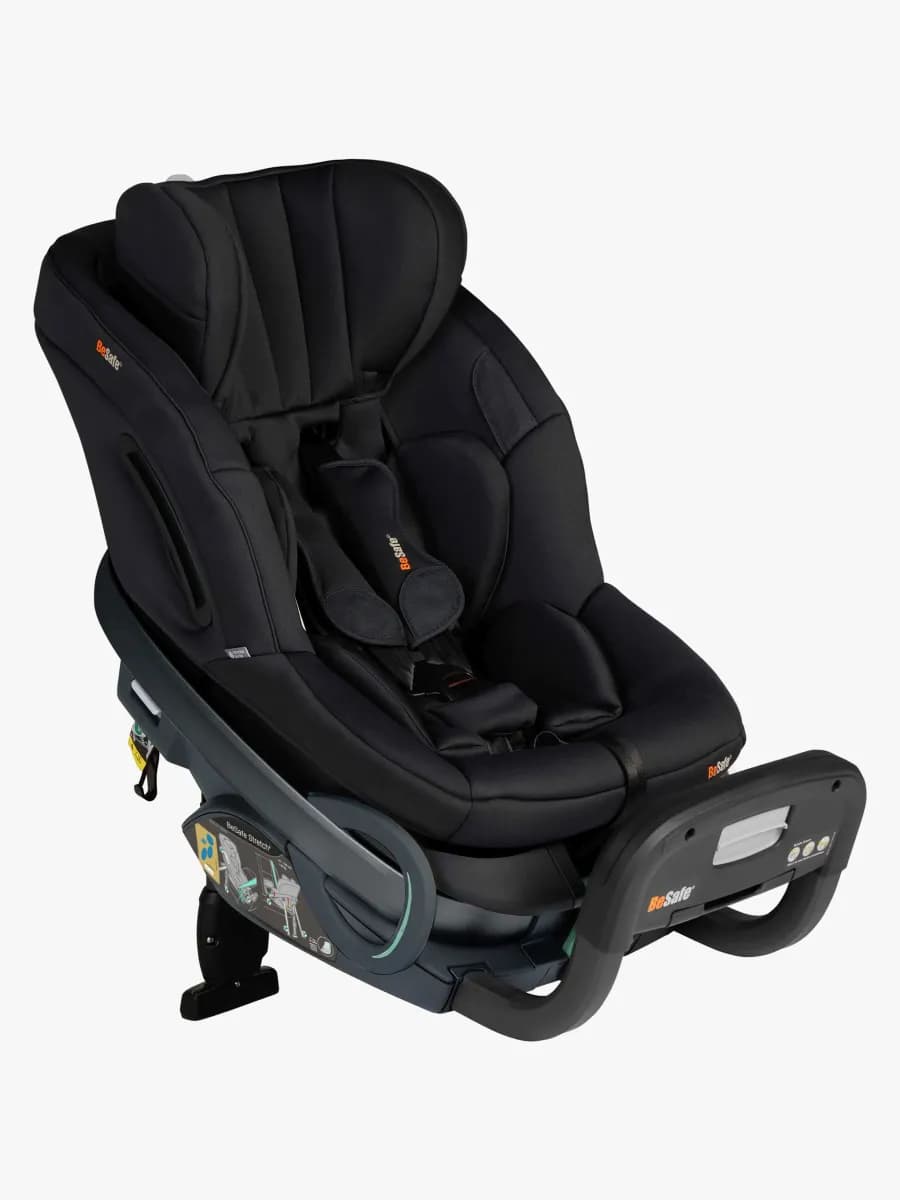 BeSafe Stretch² Bilbarnstol, Black Soft Breeze