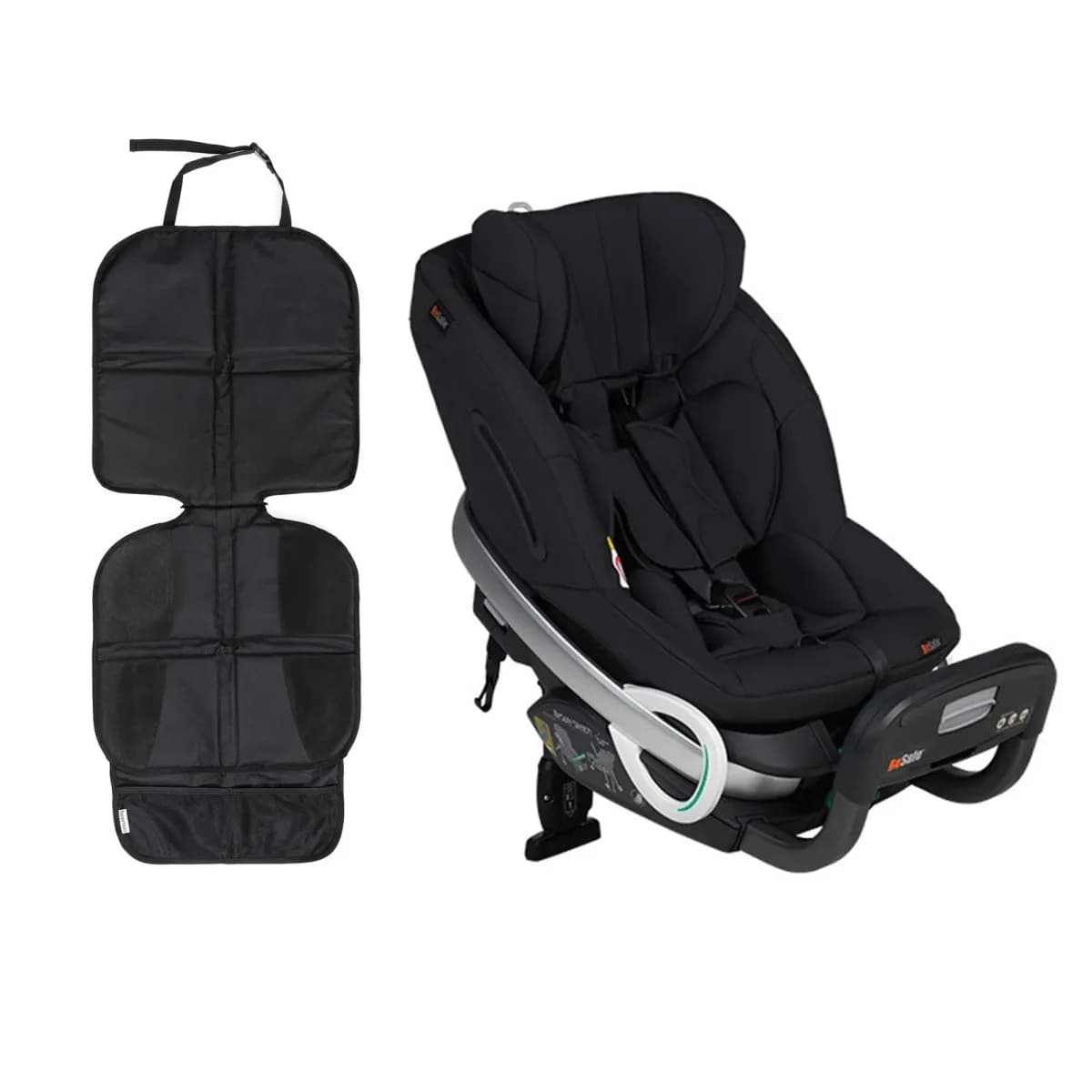 BeSafe Stretch inkl. Beemoo Sätesskydd Lux, Fresh Black Cab