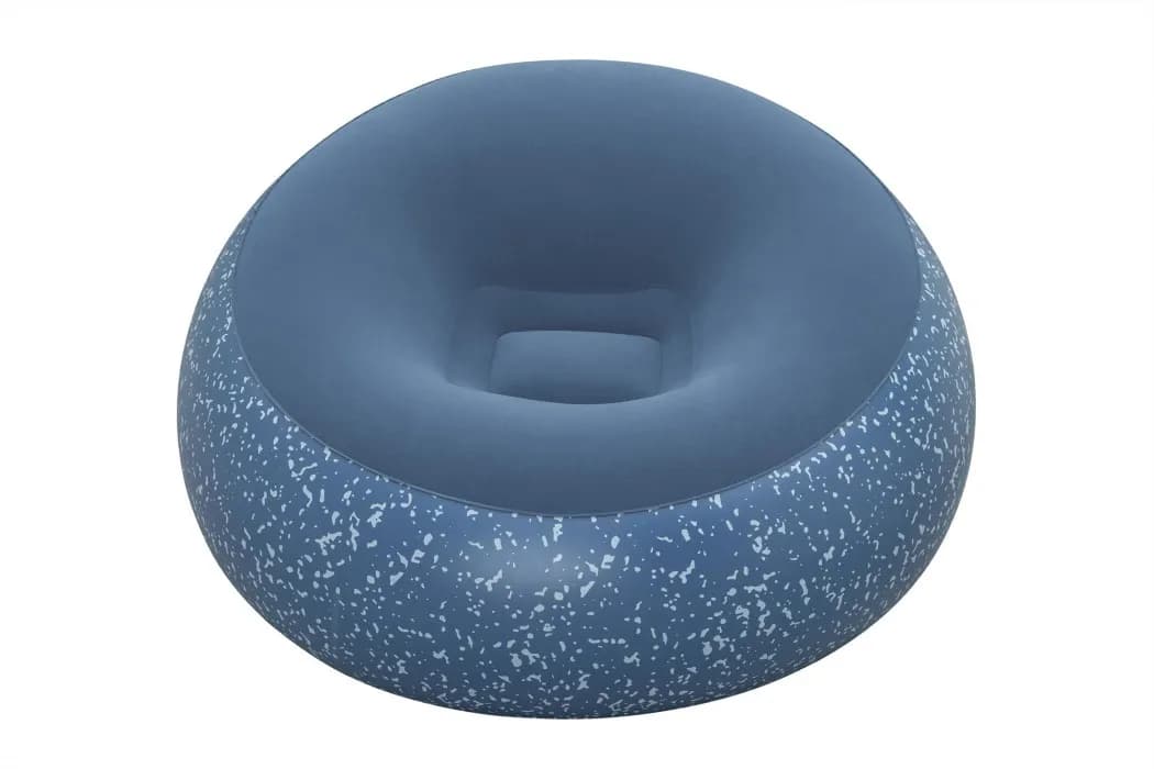 Bestway Fåtölj Uppblåsbar 112x122x66cm (Blå)