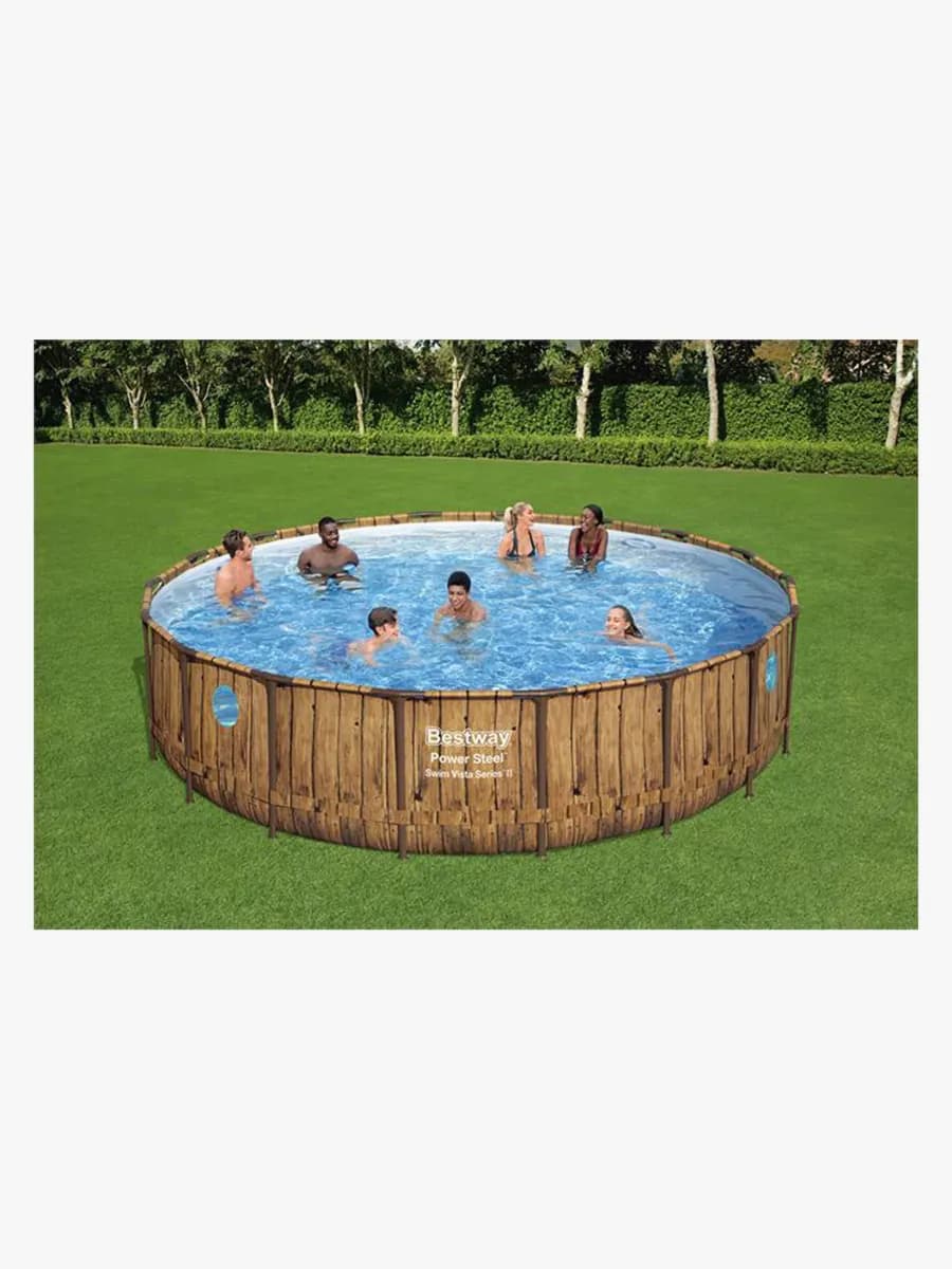 Bestway Power Steel Swim Vista Series Poolset 549x122 cm, Brun