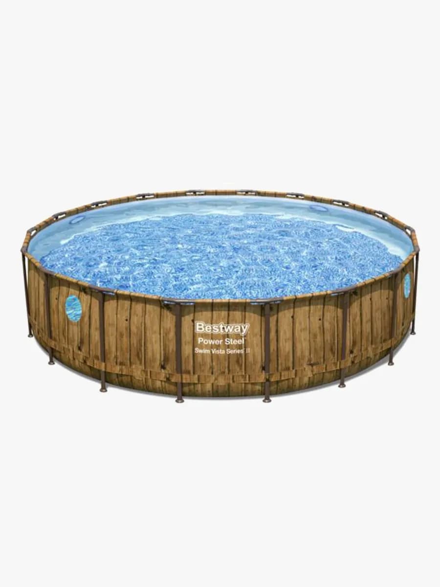 Bestway Power Steel Swim Vista Series Poolset 549x122 cm, Brun