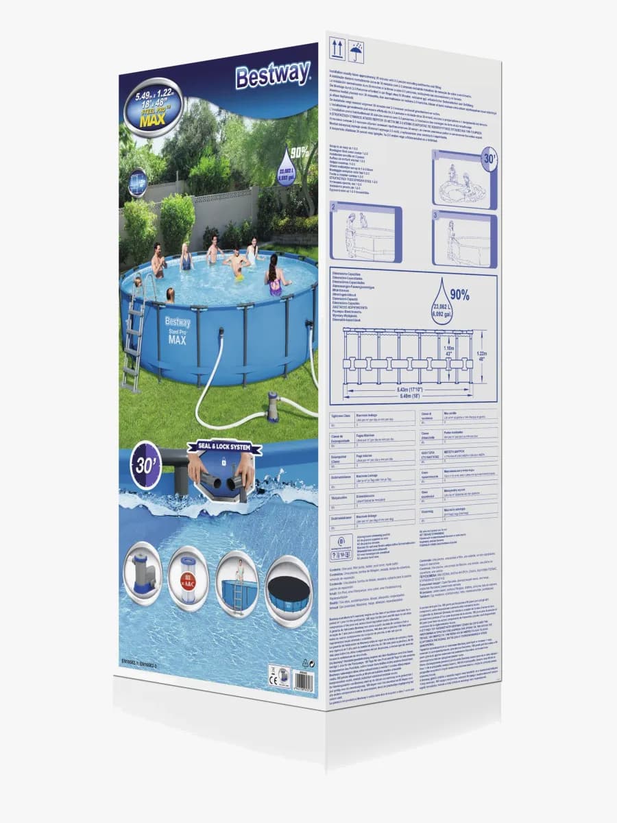 Bestway Steel Pro Max Pool 549x122 cm