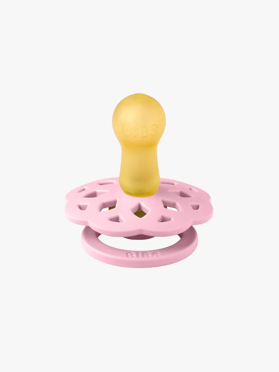 BIBS Boheme Napp Latex Stl 2, Baby Pink