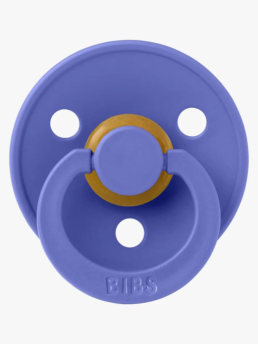 BIBS Colour Napp Latex Stl 2 Anatomisk, Grape