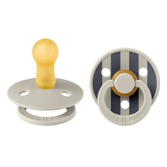 BIBS Colour Studio Latexnapp 2-pack Size 2 (Sand Mix)