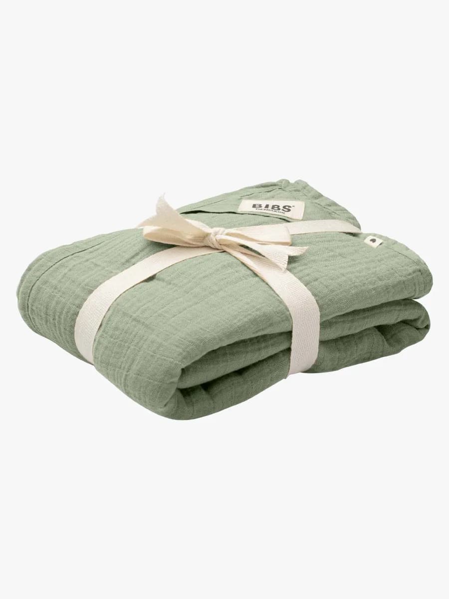BIBS Cuddle Swaddle Muslin, Sage