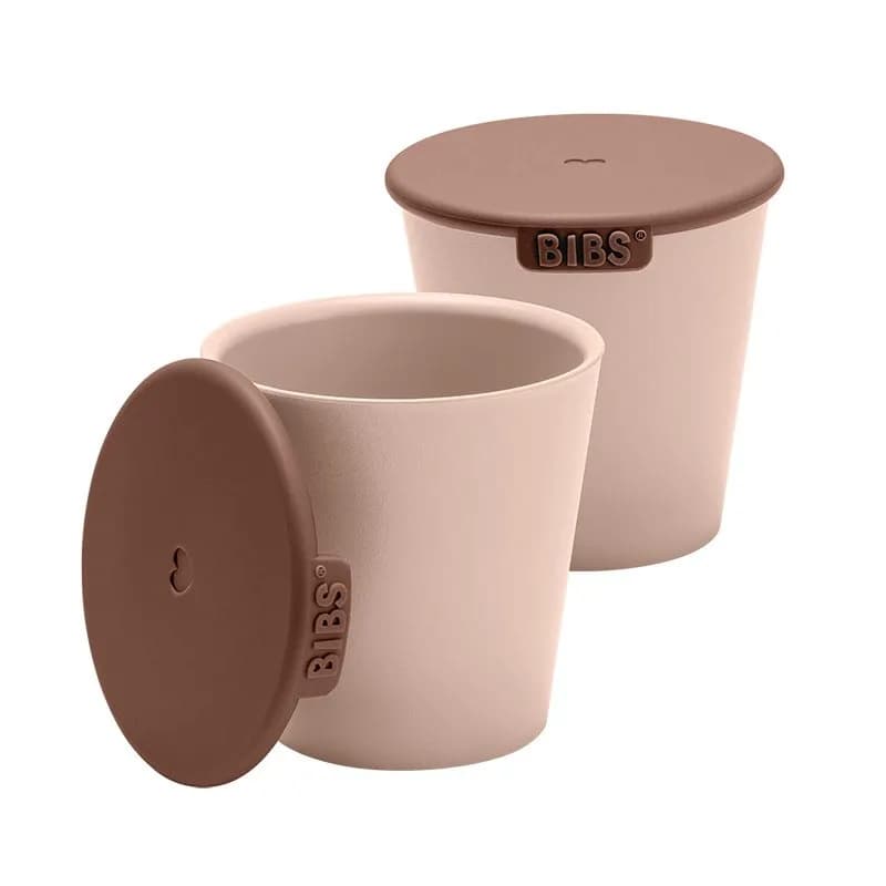 BIBS mugg/snack mugg 2-pack, blush