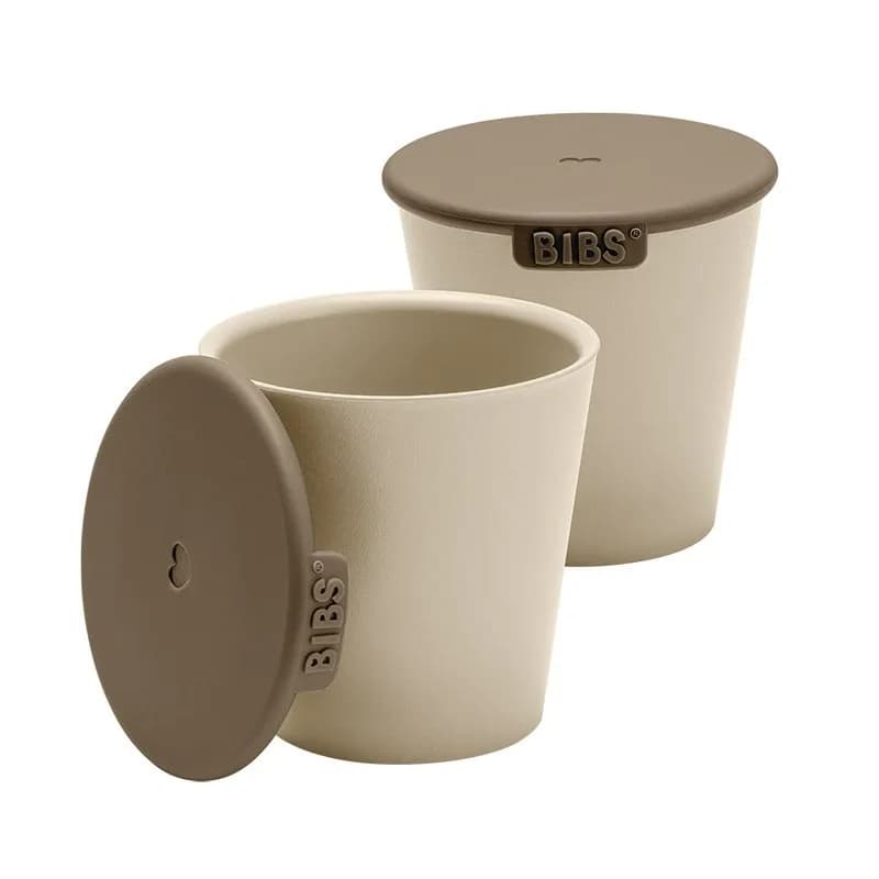 BIBS mugg/snack mugg 2-pack, vanilla