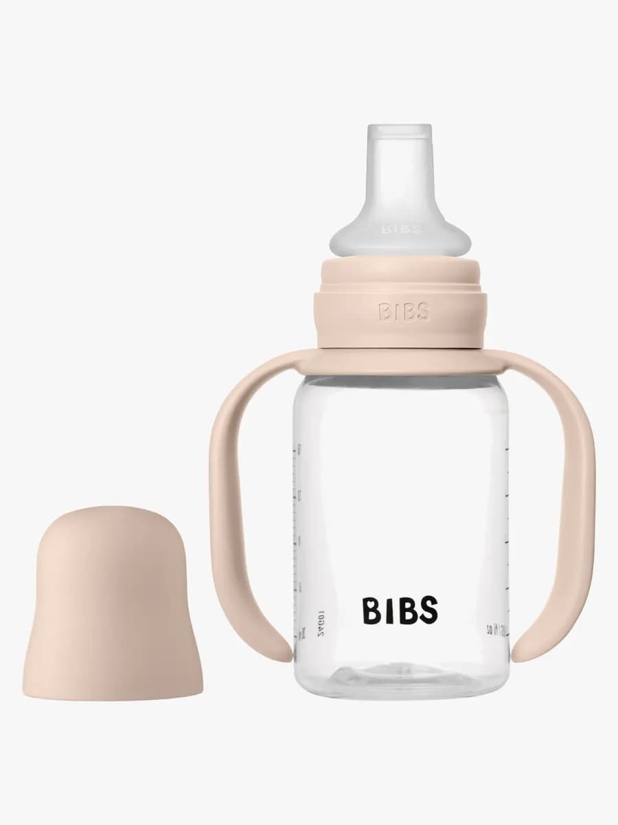 BIBS Nappflaska med Pip Silicone 150 ml, Blush