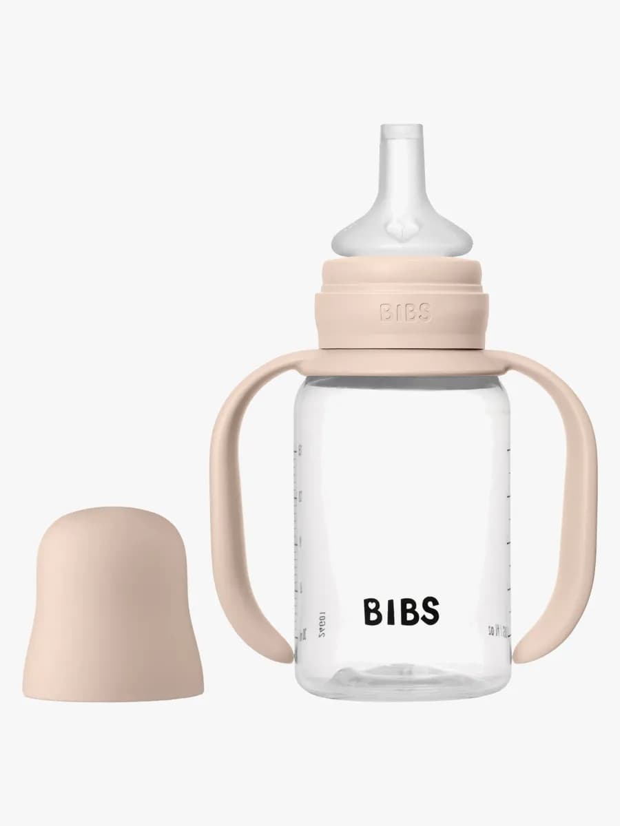 BIBS Nappflaska med Pip Silicone 150 ml, Blush