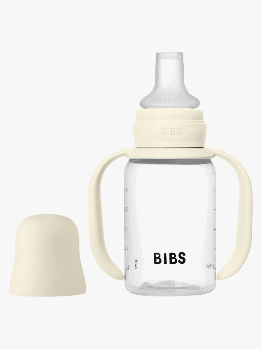 BIBS Nappflaska med Pip Silicone 150 ml, Ivory