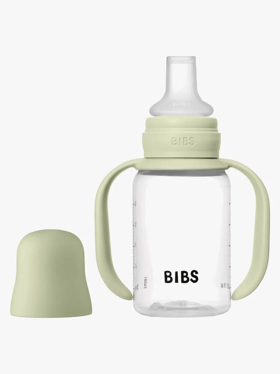 BIBS Nappflaska med Pip Silicone 150 ml, Sage