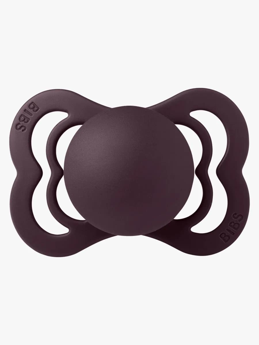BIBS Supreme Napp Silikon Stl 1, Plum