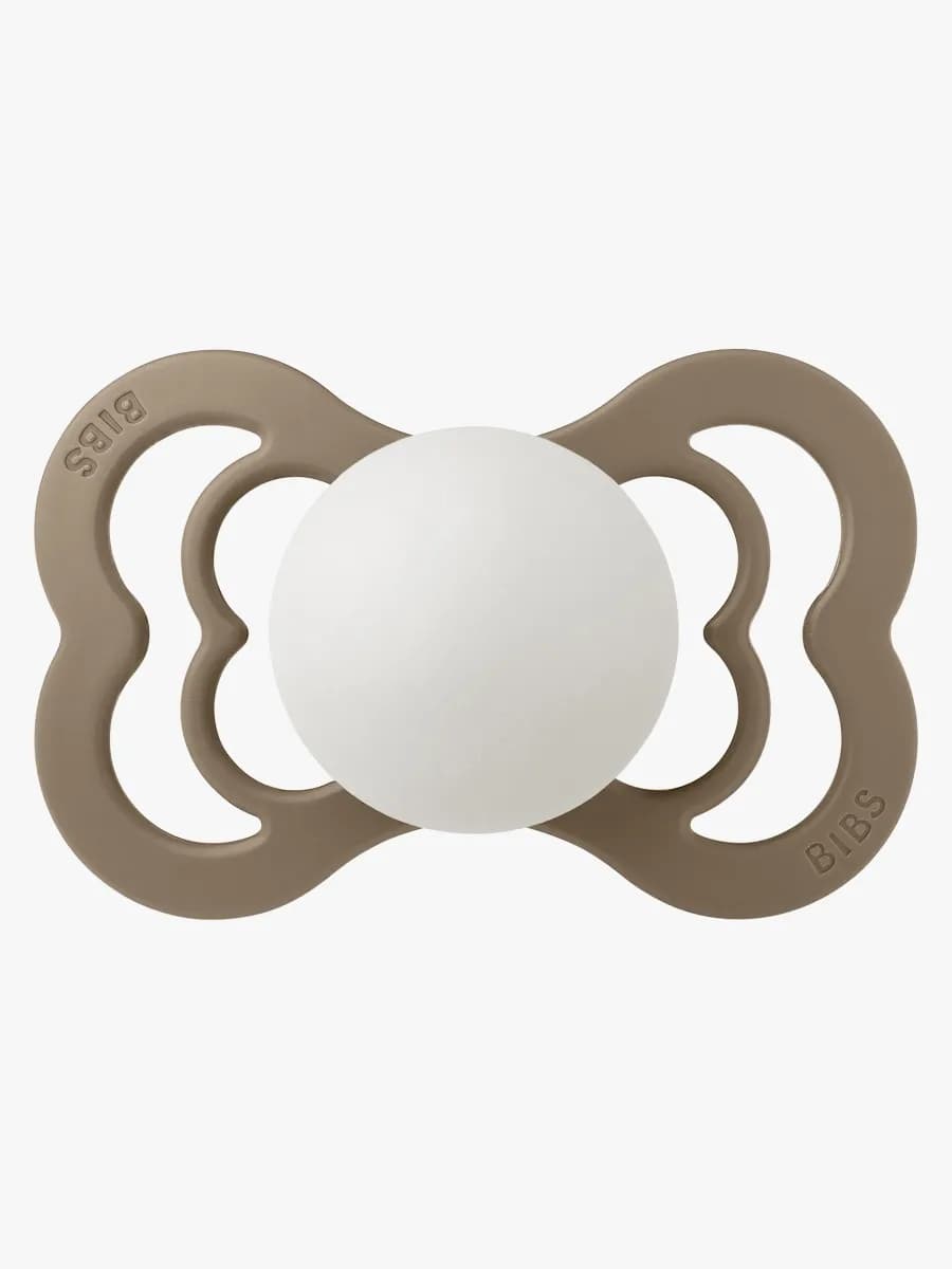 BIBS Supreme Napp Silikon Stl 2, Dark Oak Glow