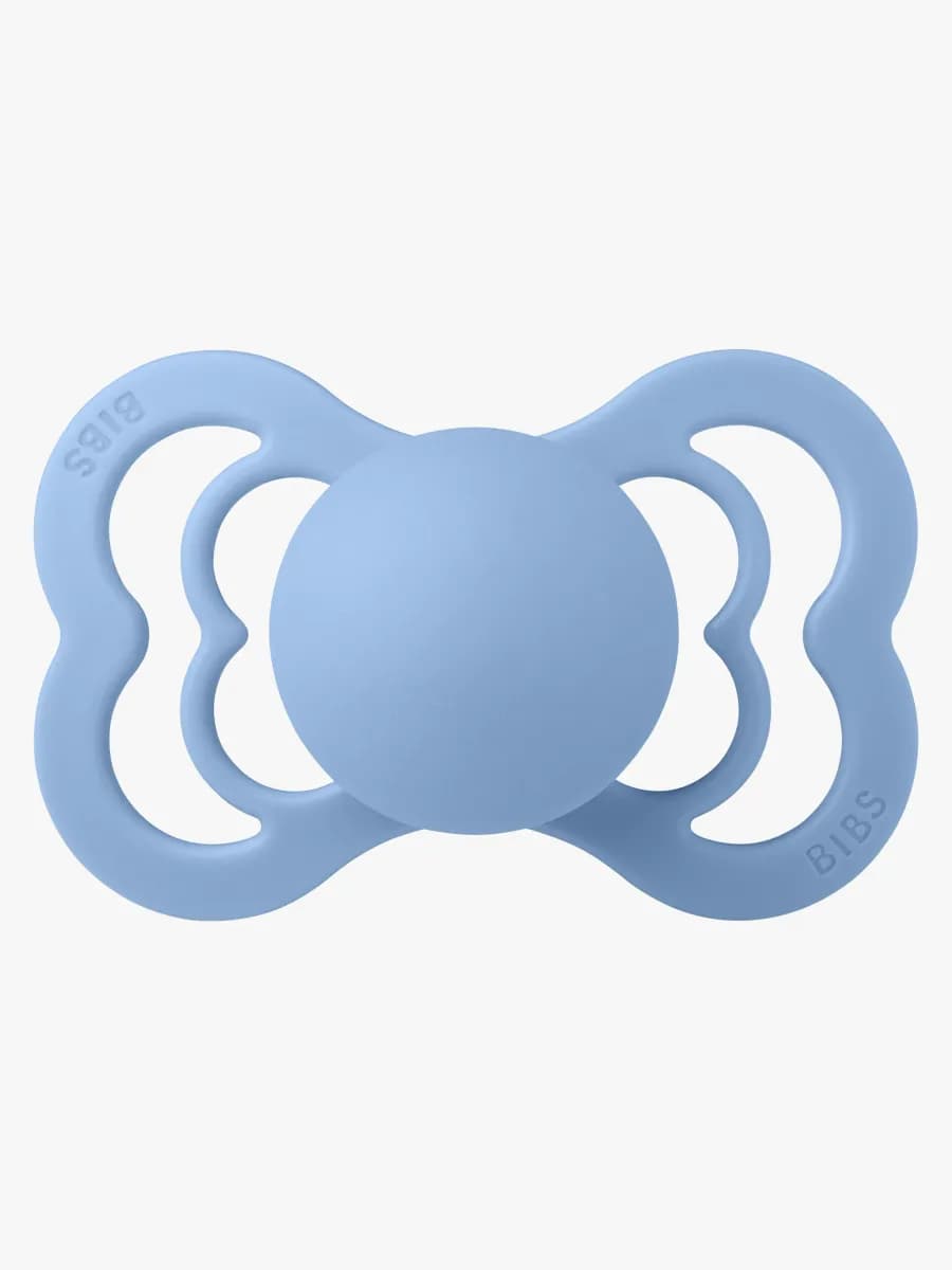 BIBS Supreme Napp Silikon Stl 2, Sky Blue
