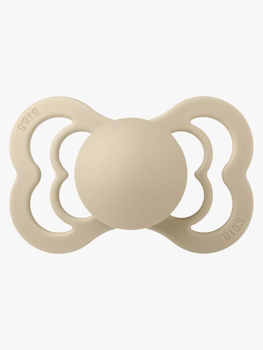 BIBS Supreme Napp Silikon Stl 2, Vanilla