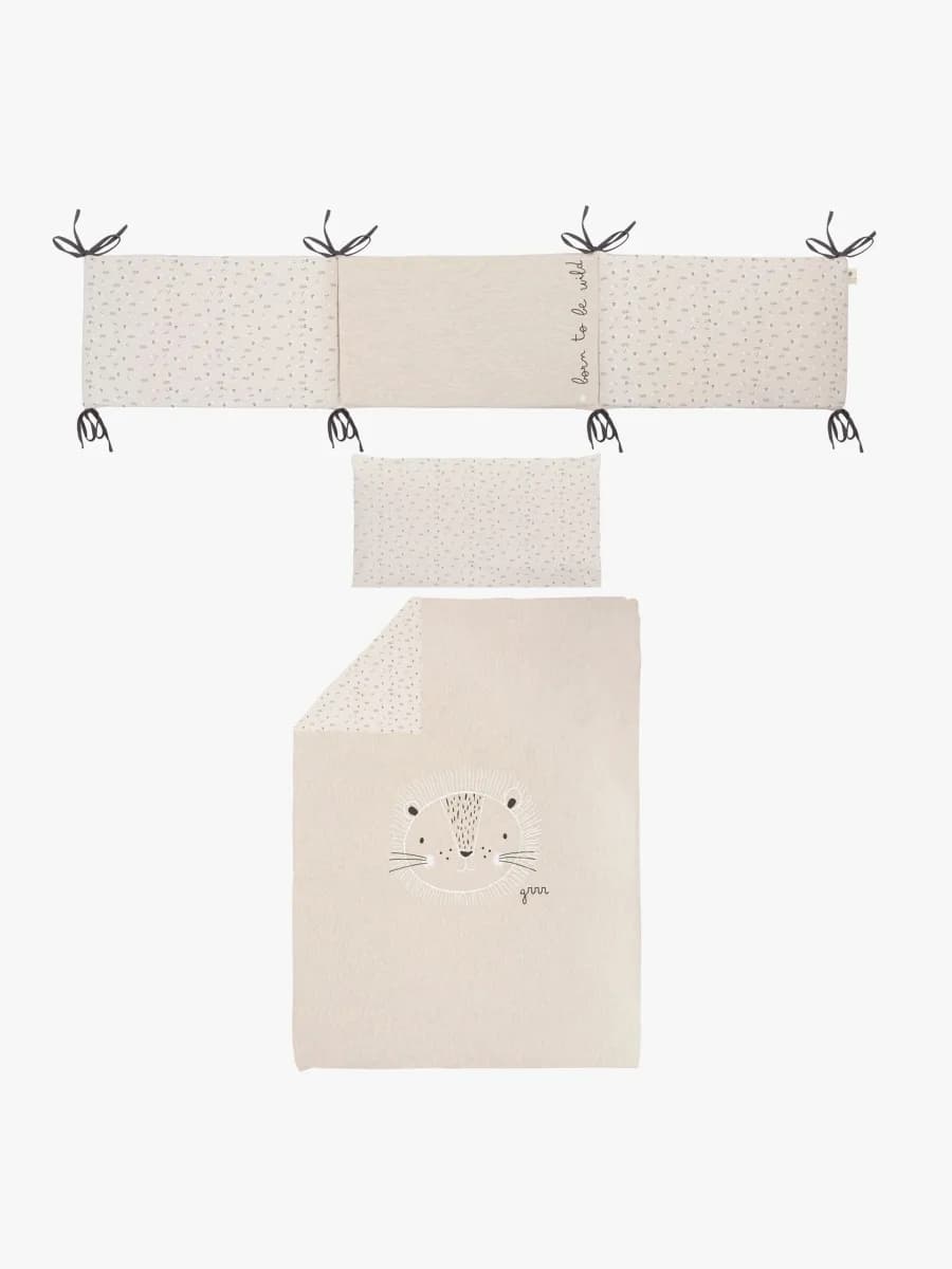 BimbiCasual Spjälskydd, White/Linen