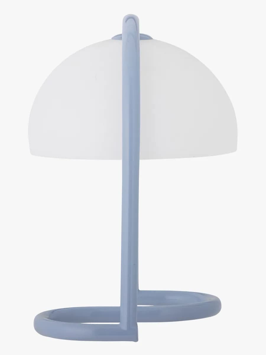 Bloomingville Favour Bordslampa, Blue, Barnrum