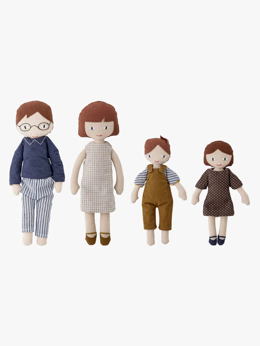 Bloomingville MINI Dockor Familjen Webster 4 st