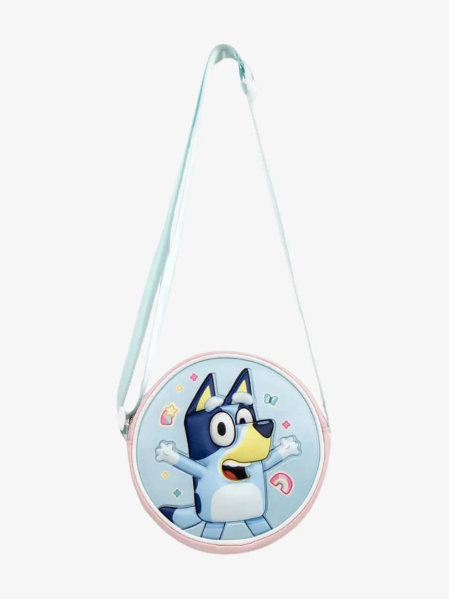 Bluey 3D Axelremsväska, Blå