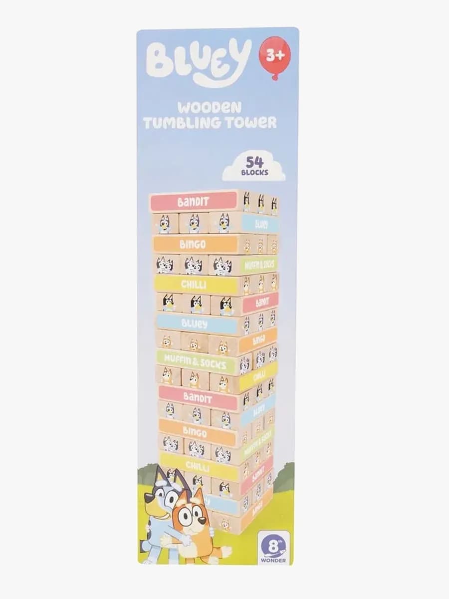 Bluey Barnspel Tumbling Tower
