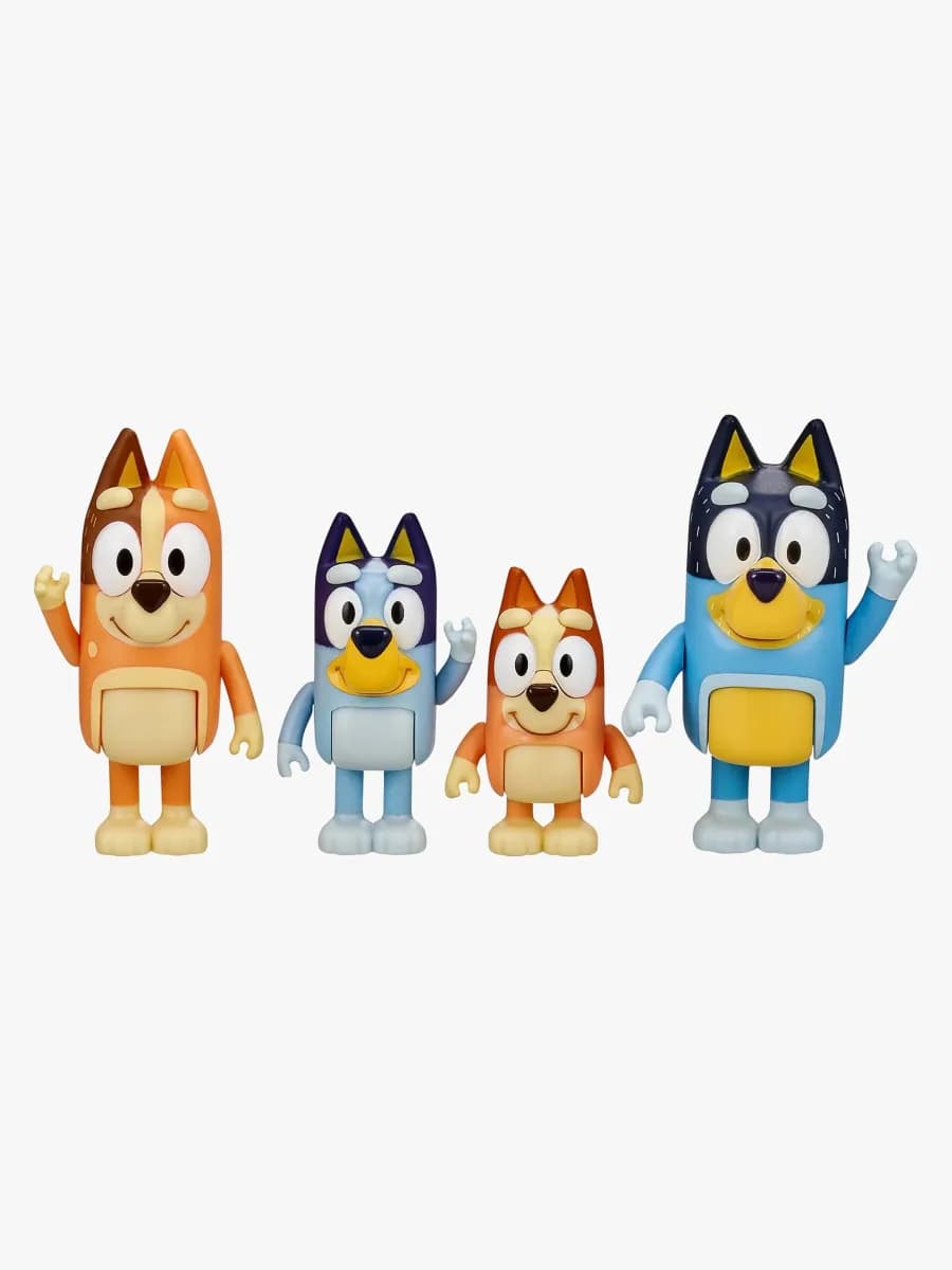Bluey &  Family Figurer 4-Pack