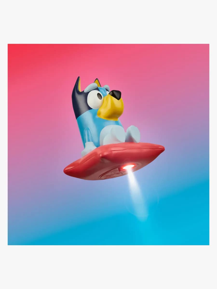 Bluey GoGlow Nattlampa och Ficklampa, Blå, Barnrum